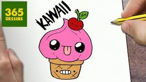 Comment dessiner pastèques dessins kawaii aussi facile est le thème de notre vidéo aujourd'hui dessiner pastèques étape par étape, dessins très approprié pour un débutant, le dessin kawaii est un véritable art de la mignonnerie japonaise, très facile à maîtriser. Comment Dessiner Creme Glacee Kawaii Etape Par Etape Dessins Kawaii Facile Youtube