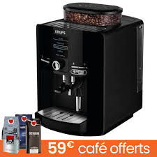 Machine à café à grain automatique avec broyeur pour des espressos et cafés allongés de qualité professionnelle la cafetière italienne krups ea8108 a besoin de soin pour son nettoyage. Machine Expresso Krups Ecran Lcd Espresseria Ea82f010