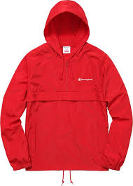 Black And Red Champion Hoodie Thejoneseffect Champion Clothing Half Zip Windbreaker Windbreaker Outfit