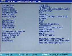 Mar 29, 2019 · for example, on an hp pavilion, hp elitebook, hp stream, hp omen, hp envy and more, pressing the f10 key just as your pc status comes up will lead you to the bios setup screen. Hp Consumer Notebook Pcs Bios Setup Information And Menu Options Hp Customer Support