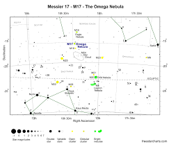 Messier 17 M17 The Omega Nebula Emission Nebula With