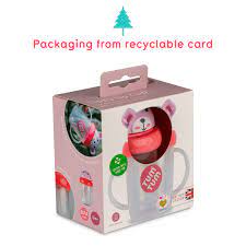 Betsy Bear Free Flow Sippy Cup With Weighted Straw