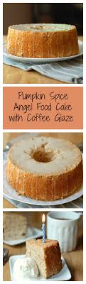 Pumpkin Spice Angel Food Cake With Coffee Glaze Turnip The Oven
