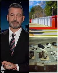 BREAKING NEWS: Talk show host and comedian Jimmy Kimmel has donated his  entire $5 million in recent earnings from show bonuses and sponsorship  deals to build a series of homeless support centers