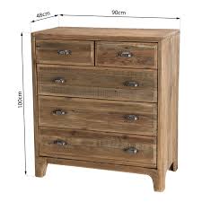 Montfaucon, france, chez marie jose. Commode De Chambre En Bois De Pin Recycle Denver Commodes Pier Import