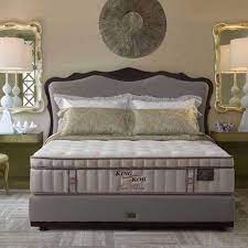 3 zone honeycomb pocket spring, kain belgium knitted, talalay latex layer, superior foam encasement. King Koil Suite Palais Springbed 180 X 200 Hanya Kasur Terbaru Agustus 2021 Harga Murah Kualitas Terjamin Blibli