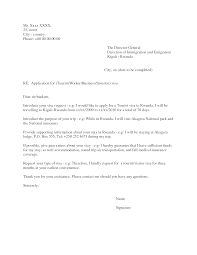 However, there's little information about what not to put in a cover letter. Cover Letter Sample Visa