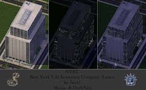 They opened a branch at this location in 1866. Nybt New York Life Insurance Company Annex Simcity 4 Buildings Simtropolis