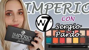 PALETA IMPERIO W7 CON SERGIO PARDO ¿FUNCIONA?
