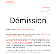 Nos experts vous expliquent dans quels cas vous pouvez en être dispensé, quelle procédure respecter et quelle lettre de démission envoyer. Modele Lettre De Demission Avec Preavis En Word Doc Cours Genie Civil Outils Livres Exercices Et Videos