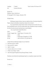 Surat lamaran kerja adalah surat yang digunakan sebagai legalitas untuk mengajukan permohonan mendapatkan pekerjaan pada perusahaan yang dituju. Contoh Surat Lamaran Kerja Jadi Mekanik