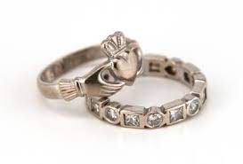 Irish Wedding Ring Sets Gallery Lovetoknow Irish Wedding Rings Rings With Meaning Irish Rings