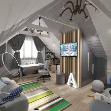 This gives a charming intimate space for a kids bedroom. Attic Conversion Ideas Kids Bedroom Design And Decorating Ideas