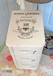 Whatever the case, it's never dull! Shabby Little Makeover Upcycled Nightstand Prodigal Pieces