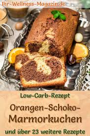 Low Carb Orangen Schoko Marmorkuchen Einfaches Rezept Ohne Zucker Marmorkuchen Kuchen Mit Wenig Zutaten Kuchen Kalorienarm