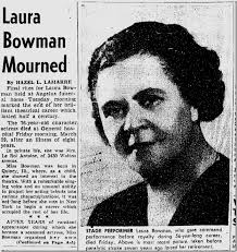 Black L.A. Laura Bowman Cast in All-Black Production of 'Anna Lucasta' |