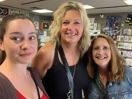 We are visiting Cottage Quilting in Kelowna today. Look who we found in the  Gammill quilting brochure Love Shack Quilts.