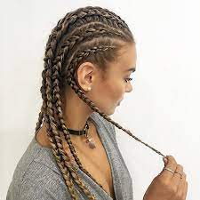 No Braid Hairstyles For Black Hair Braided Hairstyles Buns Braided Hairstyles Using Braided Hairstyles Geflochtene Haare Geflochtene Frisuren Haar Styling