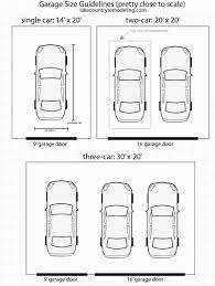 Dimensional Car Parking And Layout Information Garage Door Sizes Garage Dimensions Double Garage Door