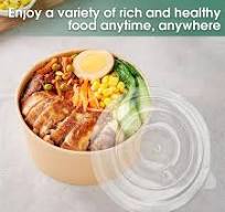 500/750/1000ML Disposable Bowls Kraft Paper Food Containers Portable Packaging Boxes for Soup Salad Noodles Ice Cream Lunch Box - AliExpress 15