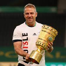 Flick, kimmich, alaba and gnabry sitting in the middle of the pitch with the lights out after winning the champions league. Goal On Twitter Happy Birthday Hansi Flick Bundesliga Champions League Dfb Pokal Uefa Super Cup Fifa Club World Cup Dfl Supercup Not Bad For One Year In