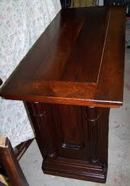 Walnut Communion Table Communion Table Vintage Furniture Decor