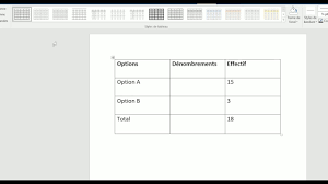 How To Create A Tally Chart Word 2016 Fr