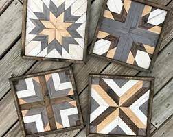 Wood Wall Art Set Of 4 Wood Wall Decor Wood Art Geometric Wood Wall Art Wooden Wall Art Boho Wal Wood Art Diy Wood Wall Art Diy Reclaimed Wood Wall Art