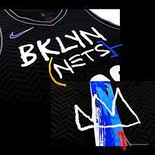 The nets are throwing it back to the '90s with these light blue jerseys. Nets Pay Homage To Artist With New Uniforms