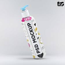 Free Psd Cosmetic Dispenser Bottle Label Mockup In 2020 Cosmetics Mockup Free Psd Mockup Free Psd
