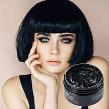 Once black hair dye stains light colored hair it is permanently stained. High Quality Temporary Hair Dye Cream Diy Black Hair Wax Mud One Time Molding Modeling Paste Hair Coloring Cream I Black Hair Dye Temporary Hair Dye Dyed Hair