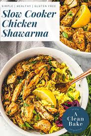 Slow Cooker Chicken Shawarma Gluten Free Paleo And Whole30 Recipe Slow Cooker Chicken Easy Grilling Recipes Soup Recipes Slow Cooker