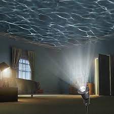Waterfall From Baptistry Zeonetak White Automatically Moving Water Wave Led Projec Https Www Amazon Com Dp B0775 Moving Water Water Waves Water Lighting