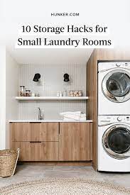 10 Storage Hacks For Your Small Laundry Room Hunker Laundry Room Storage Modern Laundry Rooms Small Laundry Room Organization