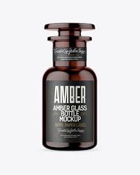 Amber Glass Bottle Mockup In Bottle Mockups On Yellow Images Object Mockups Mockup Free Psd Bottle Mockup Mockup Psd