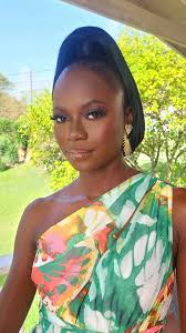 Miss St. David's 2025, Jelenah Mark . . . glammed The Élan way 😉