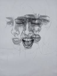 Fighting Emotions Emotional Art Gcse Art Sketchbook Identity Art