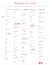 Réception de bons de réduction: 12 Listes De Courses Pretes A Imprimer En Pdf Et Excel