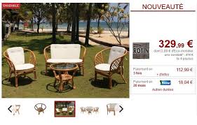 Salon Jardin Gibara Rotin Pas Cher Salon De Jardin Vente Unique En 2020 Salon De Jardin Mobilier Jardin Jardins