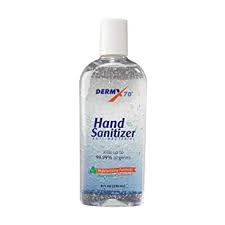 Purell and many other hand sanitisers are a blend of ethyl alcohol (ethanol), water and moisturisers. Amazon Com Dermx 70 Hand Sanitizer Gel Alcohol Hand Sanitizer For Personal Use 8 Oz 236 Ml Bottle 70 Ethyl Alcohol Gel With Aloe Vera And Vitamin E Extract Kills 99 99 Germs In 15 Seconds Beauty