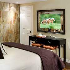 Hidden Tv Solutions For The Bedroom Hide My Tv Media Room Design Mirror Tv Bedroom Makeover