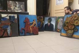 Some of these sculptures are the persistence of memory, the nobility of time, the profile of time and the three dancing watches.6. Keren Banget Bermodal Paku Seniman Ini Bisa Ciptakan Lukisan Yang Bikin Mata Melotot