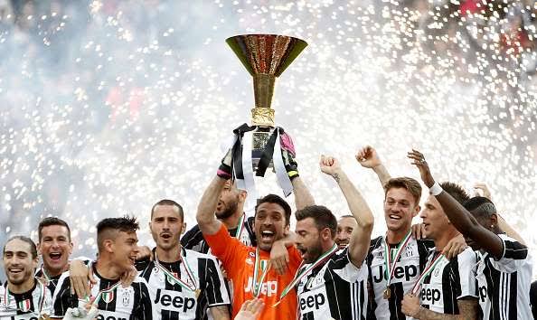 Image result for Juventus serie a trophy"