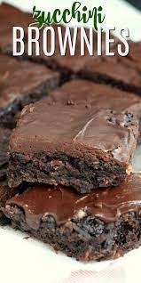 Zucchini Brownies Zucchini Brownies Chocolate Zucchini Brownies Zucchini Recipes Dessert