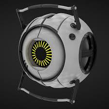 Wheatley Model Game Portal Full Textures Portal Game Model 3d Model
