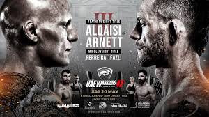 UAE Warriors 42 fight card for May 20