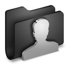 user black folder icon folder icon human resource management system hr management