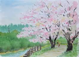 Am realizat un desen cu gri. Vopsituri Desenate Pentru Incepatori Maestru De ClasÄƒ Peisaj De AcuarelÄƒ Pas Cu Pas Tehnica Perie UscatÄƒ