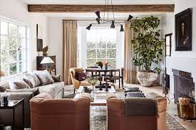 A Creative Power Couple S Spanish Colonial Retreat In L A Family Living Room Design Family Living Rooms Spanish Style Living Room