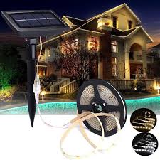 5m Smd2835 Waterproof Solar Powered Led Strip Light For Christmas Outdoor Garden Decor Dc12v Led Strip From Lights Lighting On Banggood Com Strip Lighting Led Strip Lighting Led Strip